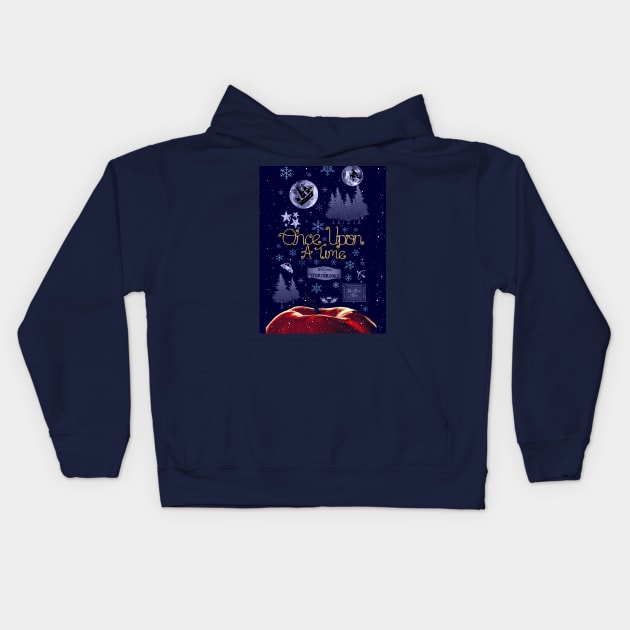 Once Upon A Time Kids Hoodie by hxrtsy